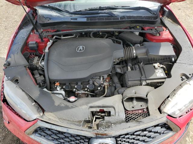 19UUB2F63JA007931 - 2018 ACURA TLX TECH+A წითელი ფოტო 11