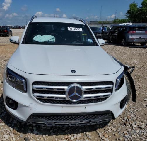 W1N4M4GB1LW033250 - 2020 MERCEDES-BENZ GLB 250 WHITE photo 5