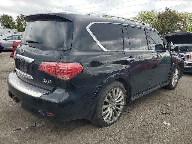 JN8AZ2NE1G9124010 - 2016 INFINITI QX80 BLACK photo 3