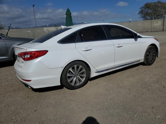 5NPE34AF7FH067116 - 2015 HYUNDAI SONATA SPORT WHITE photo 3