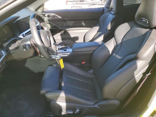 WBS33AZ05MCF87759 - 2021 BMW M4 COMPETITION YELLOW photo 7