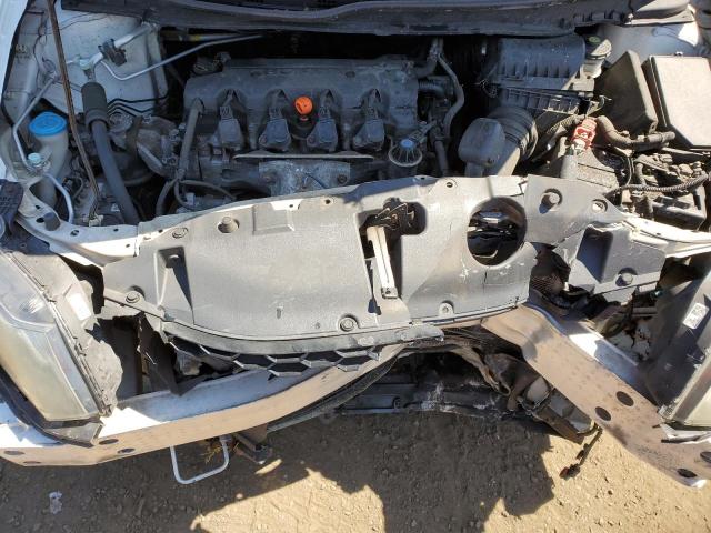 19XFB2F94DE214752 - 2013 HONDA CIVIC EXL თეთრი ფოტო 11