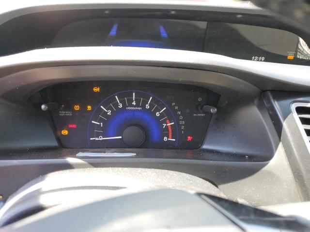 19XFB2F94DE214752 - 2013 HONDA CIVIC EXL თეთრი ფოტო 9