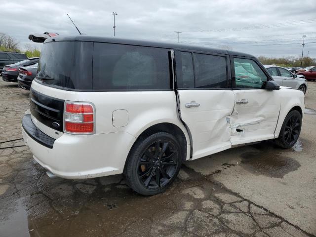 2FMHK6D86HBA08545 - 2017 FORD FLEX LIMITED WHITE photo 3