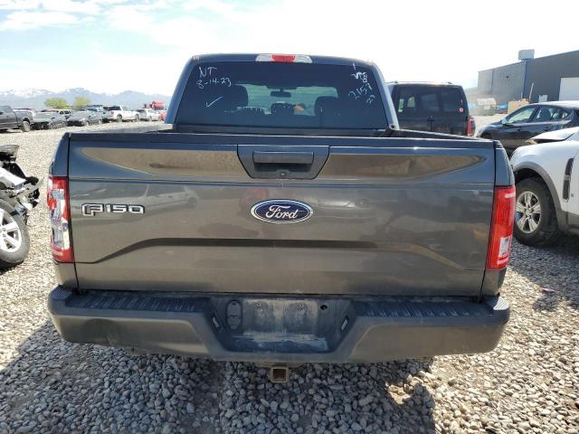 1FTEW1EP3HKC54785 - 2017 FORD F150 SUPERCREW GRAY photo 6