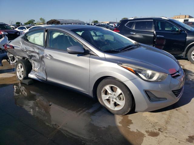 KMHDH4AE7FU302653 - 2015 HYUNDAI ELANTRA SE GRAY photo 4