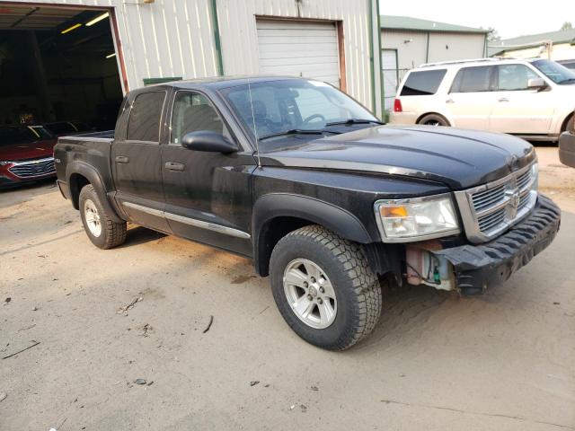 1D7HW58NX8S602456 - 2008 DODGE DAKOTA QUAD LARAMIE BLACK photo 4