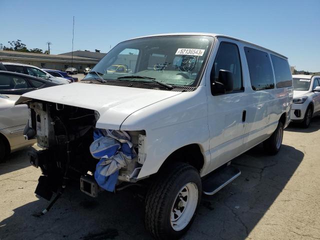 1FMNE1BW4BDA59977 - 2011 FORD ECONOLINE E150 WAGON WHITE photo 1