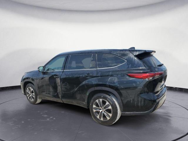 5TDGZRAH7MS039409 - 2021 TOYOTA HIGHLANDER XLE BLACK photo 2