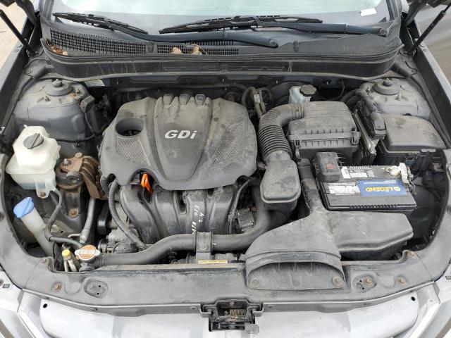 5NPEB4AC0DH513872 - 2013 HYUNDAI SONATA GLS SILVER photo 11