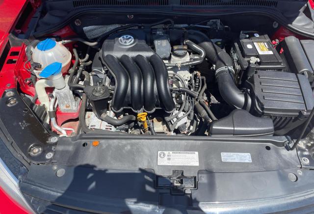 3VW1K7AJ5DM277385 - 2013 VOLKSWAGEN JETTA BASE Կարմիր լուսանկար 7