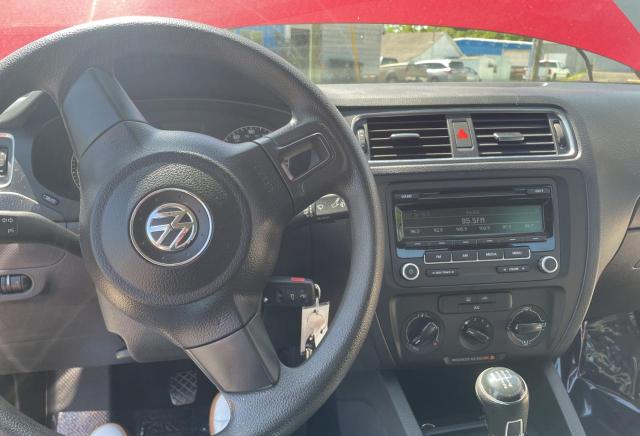 3VW1K7AJ5DM277385 - 2013 VOLKSWAGEN JETTA BASE Կարմիր լուսանկար 9
