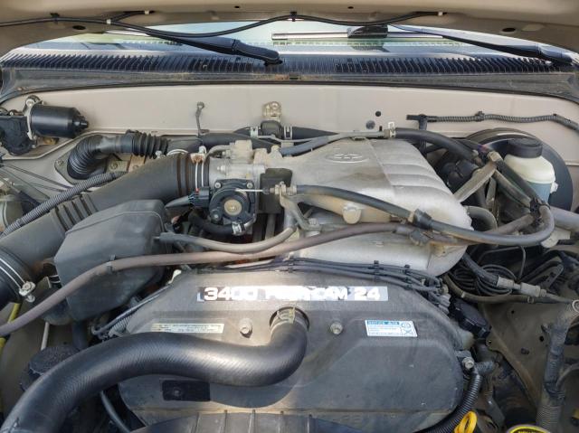 5TEGN92N93Z243985 - 2003 TOYOTA TACOMA DOUBLE CAB PRERUNNER GOLD photo 7