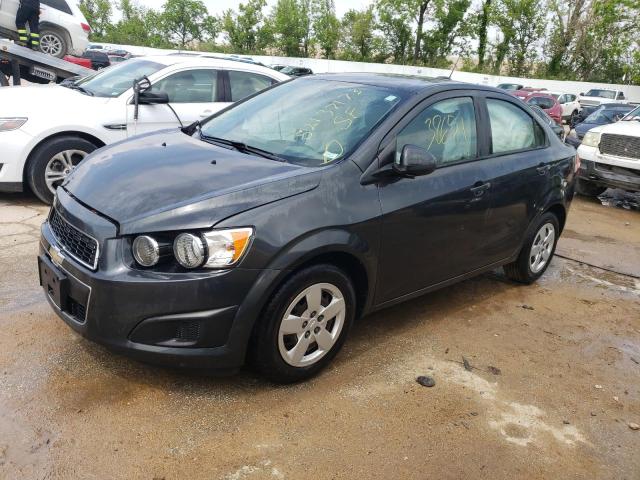 1G1JA5SH6G4152782 - 2016 CHEVROLET SONIC LS ნაცრისფერი ფოტო 1