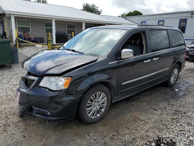 2C4RC1CG6ER364787 - 2014 CHRYSLER TOWN & COU TOURING L SILVER photo 1