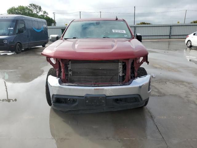 3GCUYDED0KG265173 - 2019 CHEVROLET SILVERADO K1500 LT RED photo 5