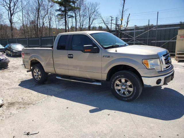 1FTRX148X9FA39729 - 2009 FORD F150 SUPER CAB TAN photo 4