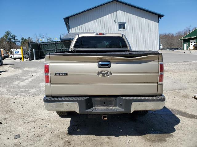 1FTRX148X9FA39729 - 2009 FORD F150 SUPER CAB TAN photo 6