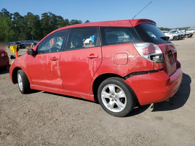 2T1KR32E77C651618 - 2007 TOYOTA COROLLA MA XR RED photo 2