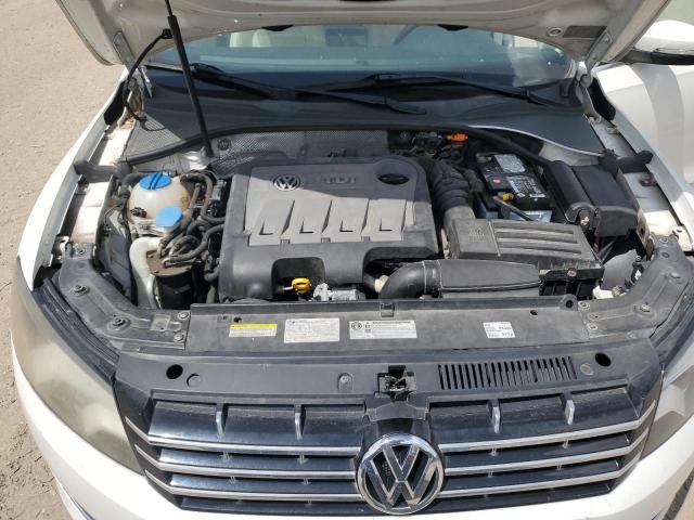 1VWCN7A31EC055527 - 2014 VOLKSWAGEN PASSAT SEL WHITE photo 11