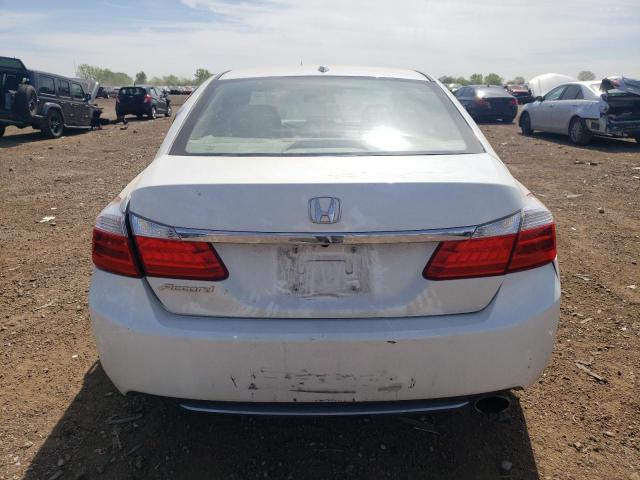 1HGCR2F8XDA048103 - 2013 HONDA ACCORD EXL WHITE photo 6