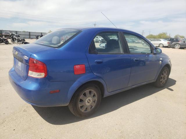 KL1TD52645B379040 - 2005 CHEVROLET AVEO BASE BLUE photo 3