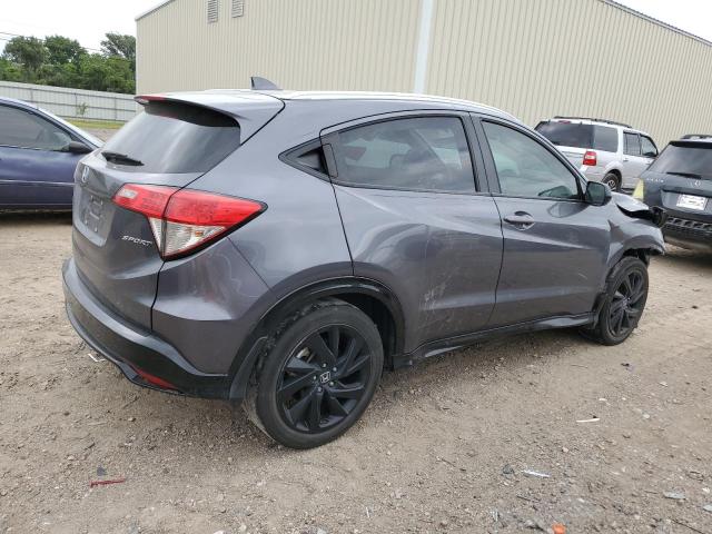 3CZRU5H17NM728029 - 2022 HONDA HR-V SPORT GRAY photo 3