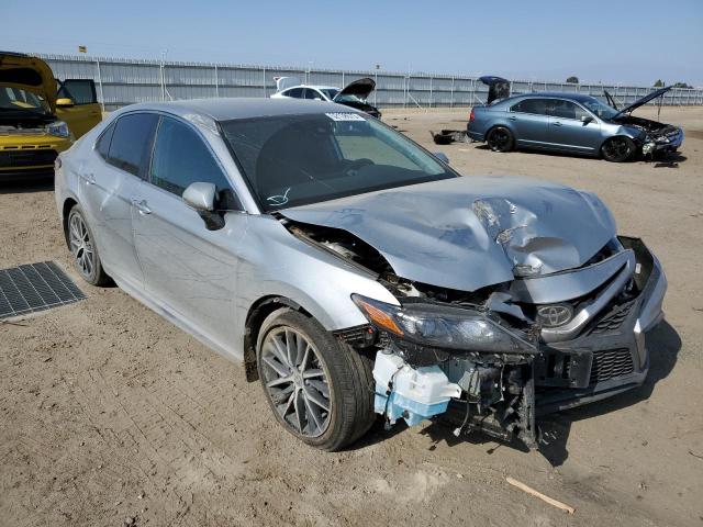 4T1G11AK3PU087635 - 2023 TOYOTA CAMRY SE NIGHT SHADE SILVER photo 4