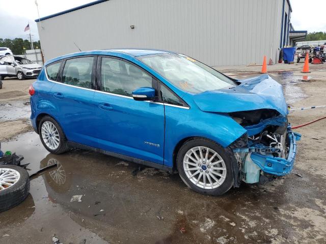 1FADP5BU1FL108456 - 2015 FORD C-MAX SEL BLUE photo 4