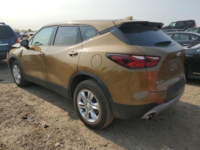 3GNKBCRS3KS570070 - 2019 CHEVROLET BLAZER 2LT GOLD photo 2