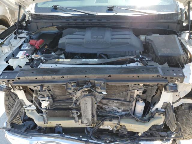 1N6AA1ED6MN512094 - 2021 NISSAN TITAN SV WHITE photo 11