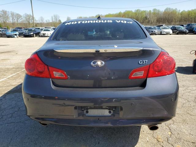 JN1CV6AP2CM930530 - 2012 INFINITI G37 BASE CHARCOAL photo 6
