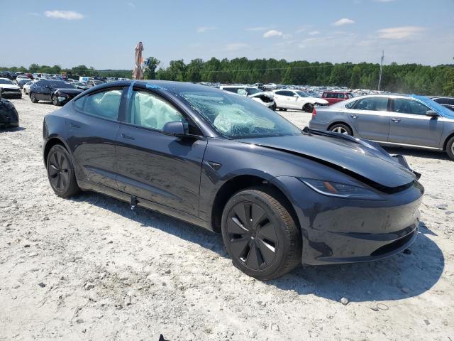 5YJ3E1EA3RF730702 - 2024 TESLA MODEL 3 GRAY photo 4