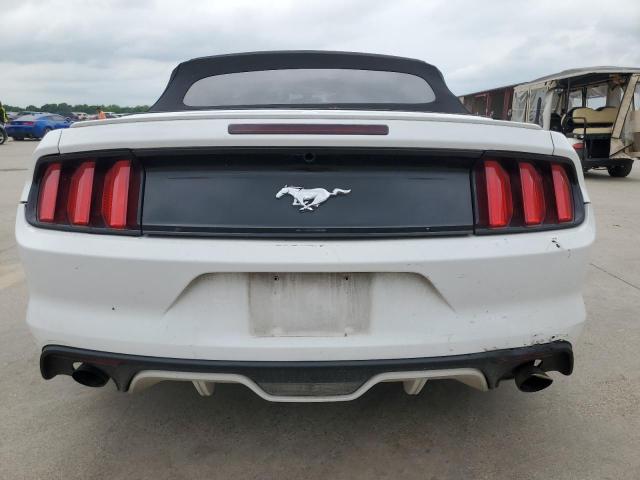 1FATP8UH0H5278585 - 2017 FORD MUSTANG WHITE photo 6