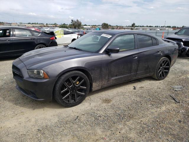 2C3CDXBG6EH274945 - 2014 DODGE CHARGER SE GRAY photo 1