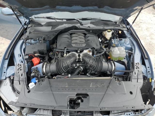 1FA6P8CF9R5404134 - 2024 FORD MUSTANG GT GRAY photo 11