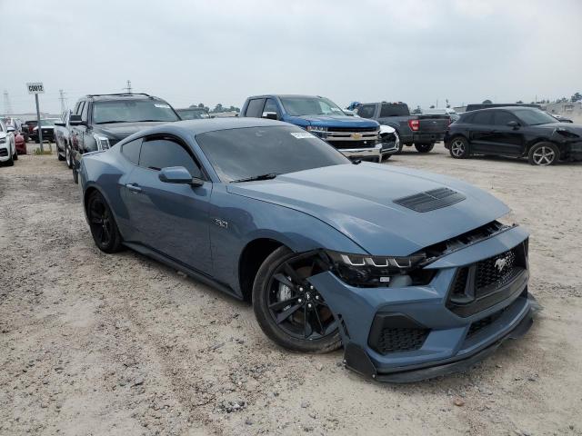 1FA6P8CF9R5404134 - 2024 FORD MUSTANG GT GRAY photo 4