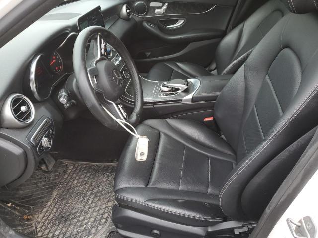 55SWF8EB5LU331114 - 2020 MERCEDES-BENZ C 300 4MATIC WHITE photo 7