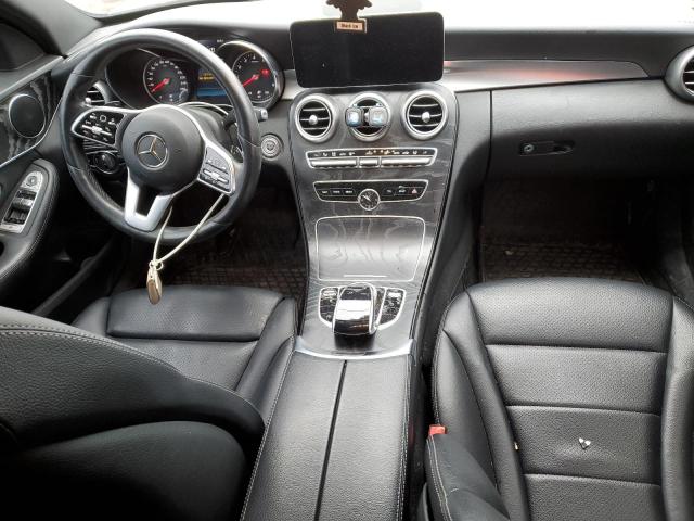 55SWF8EB5LU331114 - 2020 MERCEDES-BENZ C 300 4MATIC WHITE photo 8