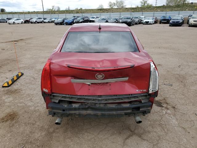 1G6DM577380116300 - 2008 CADILLAC CTS RED photo 6