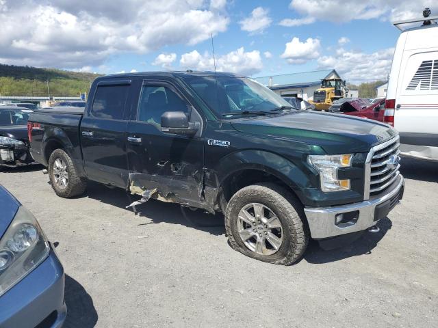 1FTEW1EF5GKD36412 - 2016 FORD F150 SUPERCREW GREEN photo 4