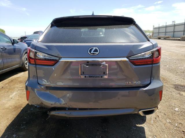 2T2BZMCA8HC094667 - 2017 LEXUS RX 350 BASE GRAY photo 6