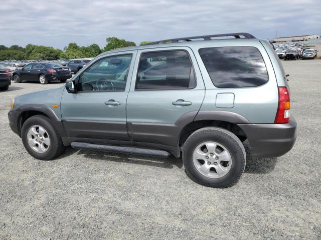 4F2CZ96134KM32809 - 2004 MAZDA TRIBUTE ES TEAL photo 2