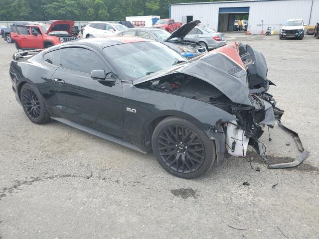 1FA6P8CFXM5135182 - 2021 FORD MUSTANG GT BLACK photo 4