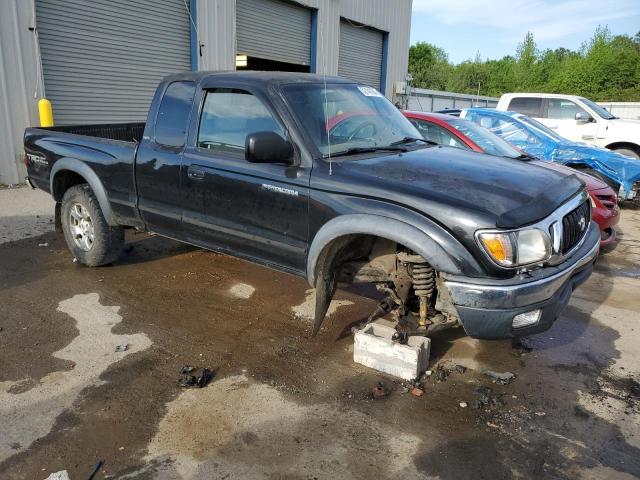 5TEWN72N83Z216468 - 2003 TOYOTA TACOMA XTRACAB BLACK photo 4