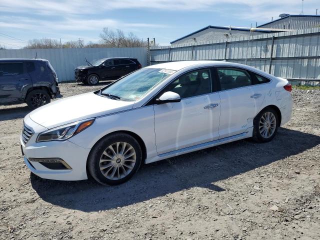 5NPE34AF6FH012107 - 2015 HYUNDAI SONATA SPORT WHITE photo 1