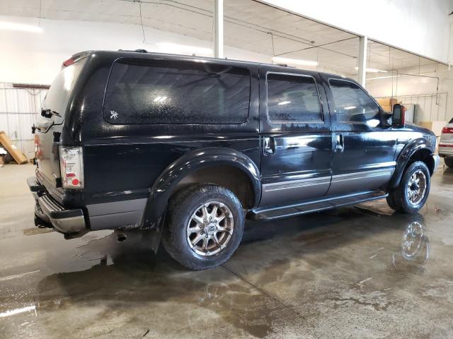 1FMNU41S12EB30937 - 2002 FORD EXCURSION XLT BLACK photo 3