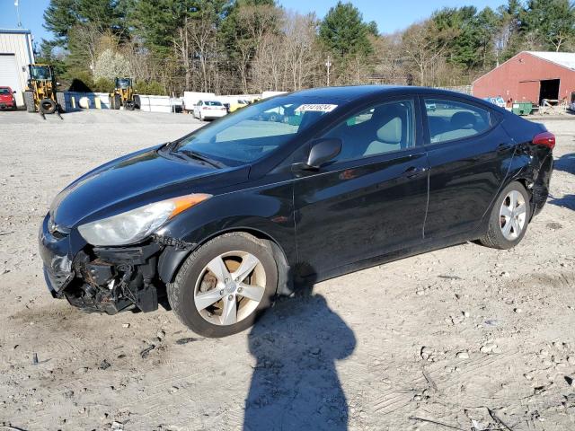 5NPDH4AE7DH216271 - 2013 HYUNDAI ELANTRA GLS BLACK photo 1