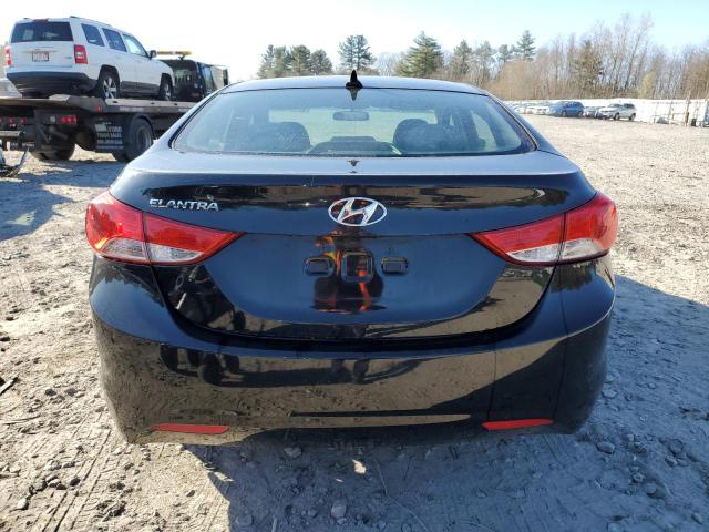 5NPDH4AE7DH216271 - 2013 HYUNDAI ELANTRA GLS BLACK photo 6