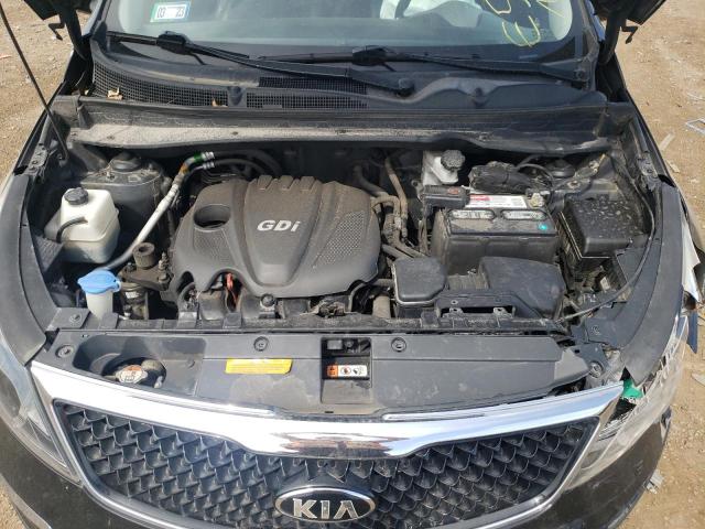 KNDPCCAC9G7862392 - 2016 KIA SPORTAGE EX BLACK photo 11